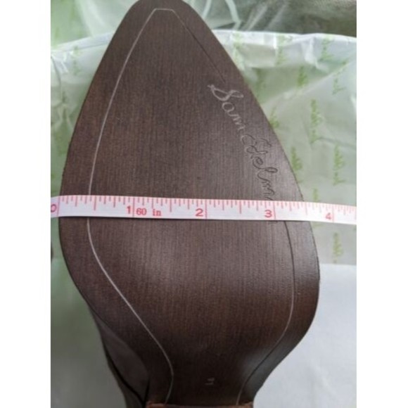 NEW Sam Edelman Alison Western Mule Desert Olive Heel Women size 9 Leather Boot - Picture 7 of 16